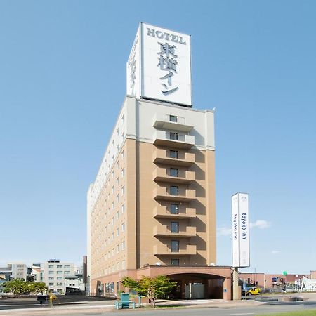 Toyoko Inn Hokkaido Asahikawa Ekimae Ichijo Dori Exterior foto